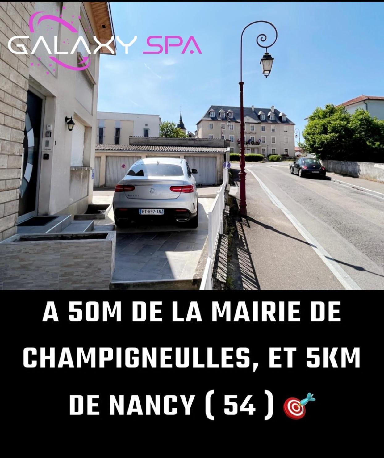 Galaxy Spa - Suite Venus Jacuzzi Et Sauna Privatif Champigneulles Exterior photo