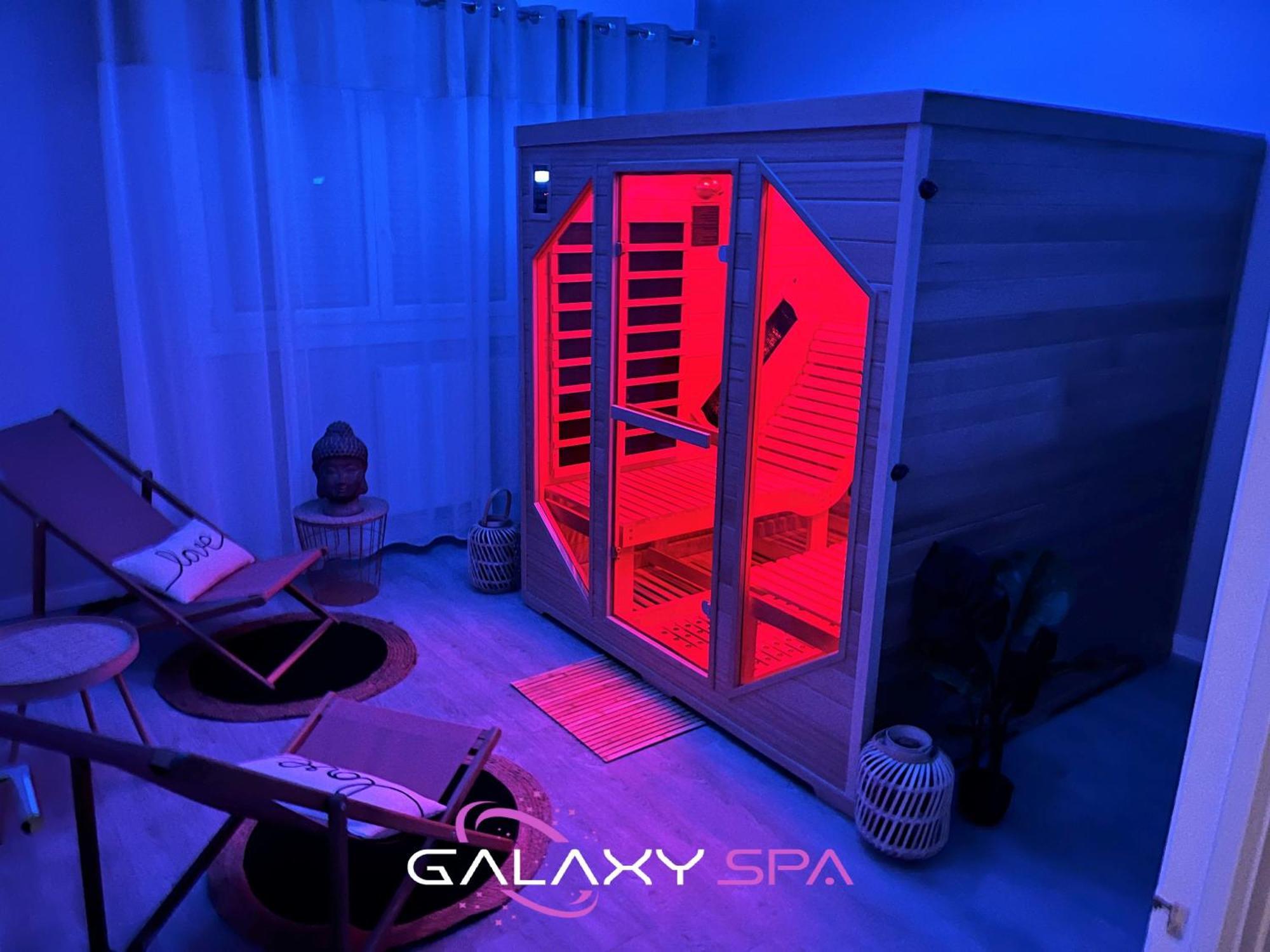 Galaxy Spa - Suite Venus Jacuzzi Et Sauna Privatif Champigneulles Exterior photo